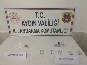 Didim&rsquo;de uyuşturucu tacirleri yol devriyesine takıldı