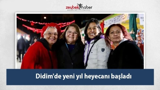 Didim'de yeni yıl heyecanı başladı