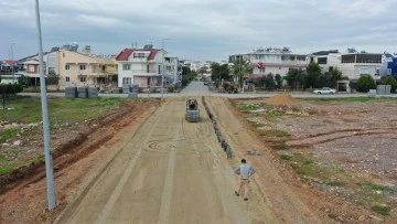 Didim&rsquo;de yol &ccedil;alışmaları devam ediyor