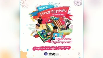Didimli &ccedil;ocuklar festivalde buluşacak