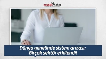 D&uuml;nya genelinde sistem arızası: Bir&ccedil;ok sekt&ouml;r etkilendi!