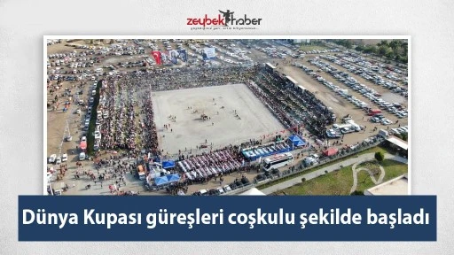 D&uuml;nya Kupası g&uuml;reşleri coşkulu şekilde başladı