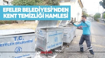 Efeler Belediyesi&rsquo;nden kent temizliği hamlesi