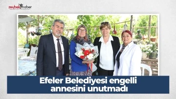 Efeler belediyesi&rsquo;nden şehit annelerine anlamlı ziyaret