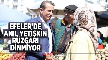 Efeler&rsquo;de Anıl Yetişkin r&uuml;zg&acirc;rı dinmiyor