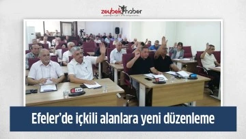 Efeler&rsquo;de i&ccedil;kili alanlara yeni d&uuml;zenleme