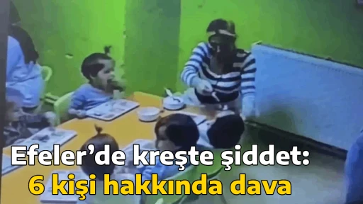 Efeler&rsquo;de kreşte şiddet: 6 kişi hakkında dava