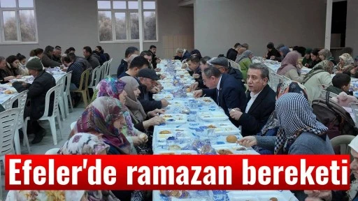 Efeler'de ramazan bereketi