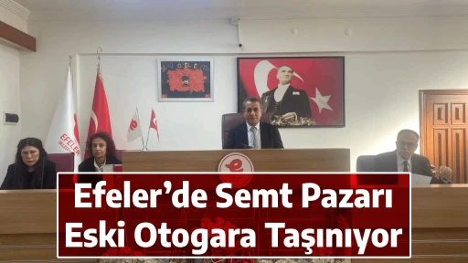 Efeler&rsquo;de Semt Pazarı Eski Otogara Taşınıyor