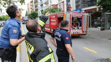 Efeler'de şofben yangını ekipleri harekete ge&ccedil;irdi