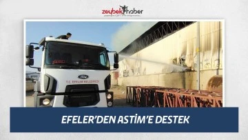 EFELER&rsquo;DEN ASTİM&rsquo;E DESTEK