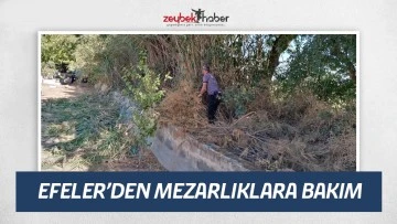 EFELER&rsquo;DEN MEZARLIKLARA BAKIM