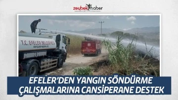 EFELER&rsquo;DEN YANGIN S&Ouml;ND&Uuml;RME &Ccedil;ALIŞMALARINA CANSİPERANE DESTEK