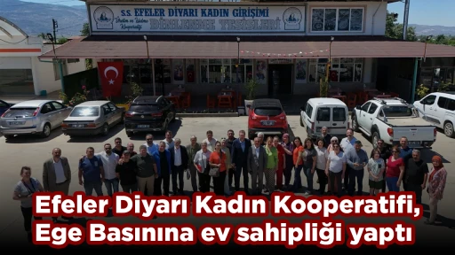Efeler Diyarı Kadın Kooperatifi, Ege Basınına ev sahipliği yaptı