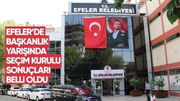 Efeler&rsquo;in başkanlık yarışında se&ccedil;im kurulu sonu&ccedil;ları belli oldu