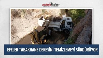 EFELER TABAKHANE DERESİNİ TEMİZLEMEYİ S&Uuml;RD&Uuml;R&Uuml;YOR