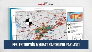 EFELER TBB&rsquo;NİN 6 ŞUBAT RAPORUNU PAYLAŞTI