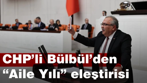 CHP&rsquo;li B&uuml;lb&uuml;l&rsquo;den &ldquo;Aile Yılı&rdquo; eleştirisi