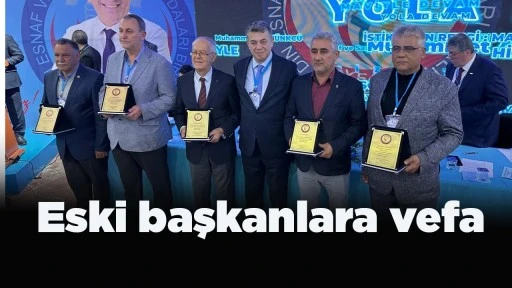 Eski başkanlara vefa
