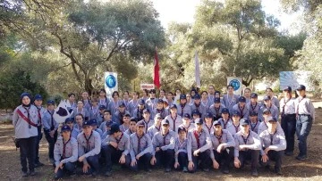 Eskişehir izcileri Germencik&rsquo;te kamp kurdu