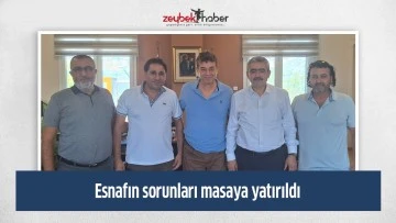Esnafın sorunları masaya yatırıldı
