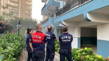 Evin mutfağında &ccedil;ıkan yangın panikletti