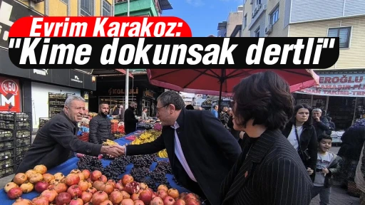 Evrim Karakoz, "Kime dokunsak dertli"