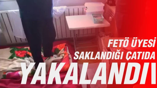 FET&Ouml; &uuml;yesi saklandığı &ccedil;atıda yakalandı