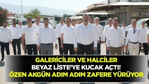 Galericiler ve halciler Beyaz Liste&rsquo;ye kucak a&ccedil;tı! &Ouml;zen Akg&uuml;n adım adım zafere y&uuml;r&uuml;yor 