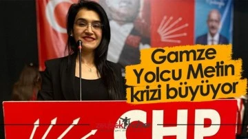 Gamze Yolcu Metin krizi b&uuml;y&uuml;yor