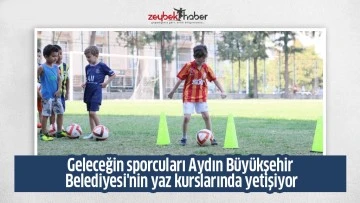 Geleceğin sporcuları Aydın B&uuml;y&uuml;kşehir Belediyesi'nin yaz kurslarında yetişiyor