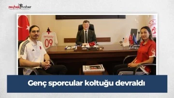 Gen&ccedil; sporcular koltuğu devraldı