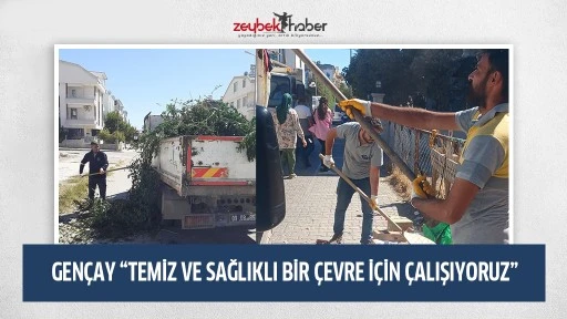 GEN&Ccedil;AY &ldquo;TEMİZ VE SAĞLIKLI BİR &Ccedil;EVRE İ&Ccedil;İN &Ccedil;ALIŞIYORUZ&rdquo;