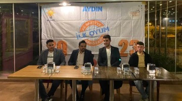 Gen&ccedil;ler "İlk Oyum Erdoğan&rsquo;a İlk Oyum AK Parti'ye" dedi