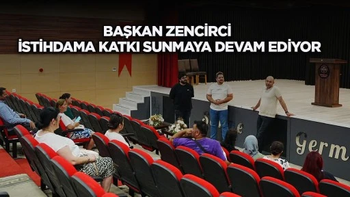 “Germencik Belediyesi İstihdam Ofisi’nden Toplu İş Görüşmesi”