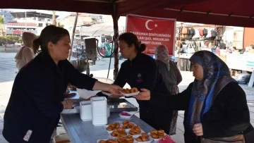 Germencik Belediyesi&rsquo;nden şehitler i&ccedil;in lokma hayrı