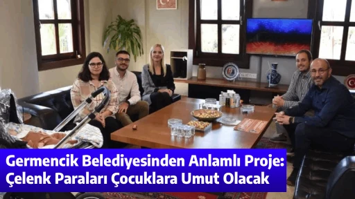 Germencik Belediyesinden Anlamlı Proje: &Ccedil;elenk Paraları &Ccedil;ocuklara Umut Olacak