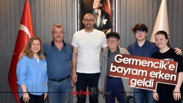 Germencik'e bayram erken geldi