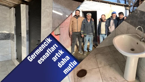 Germencik esnafları artık daha mutlu