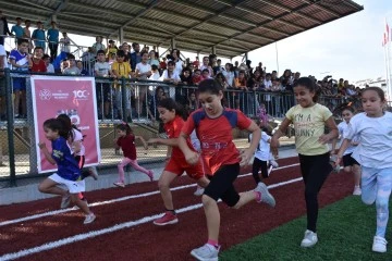 Germencik'te 'Cumhuriyet Koşusu' ilgi g&ouml;rd&uuml;