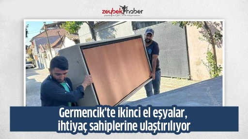 Germencik'te ikinci el eşyalar, ihtiya&ccedil; sahiplerine ulaştırılıyor