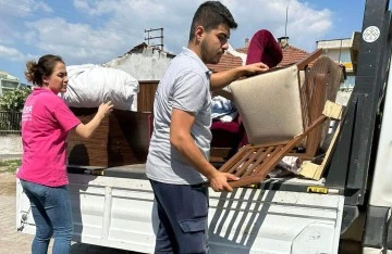 Germencik&rsquo;te ikinci el eşyalar, ihtiya&ccedil; sahiplerine ulaştırılıyor