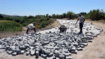 Germencik'te kronikleşen yol sorununa kalıcı &ccedil;&ouml;z&uuml;m