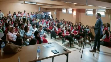 Germencik&rsquo;te lise &ouml;ğrencilerine meslek se&ccedil;imi eğitimi