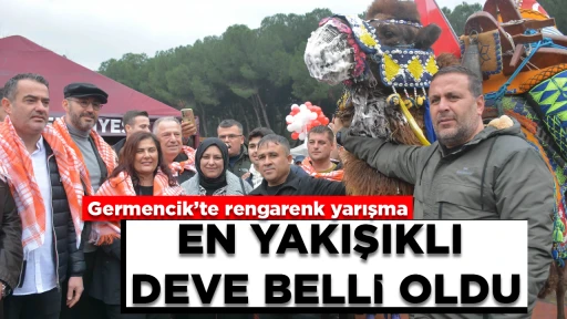 Germencik’te rengarenk yarışma: En yakışıklı deve belli oldu
