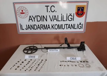 Germencik&rsquo;te tarihi eser operasyonu