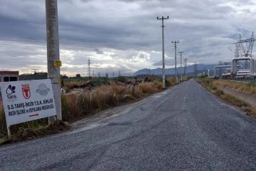 Germencik'te yol sorunu &ccedil;&ouml;z&uuml;me kavuştu