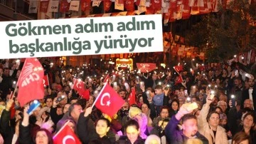 G&ouml;kmen adım adım başkanlığa y&uuml;r&uuml;yor