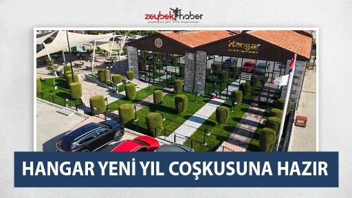 Hangar yeni yıl coşkusuna hazır