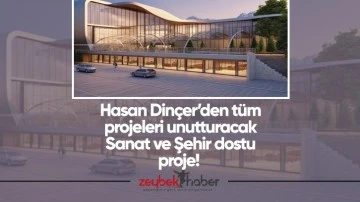 Hasan Din&ccedil;er&rsquo;den t&uuml;m projeleri unutturacak Sanat ve Şehir dostu proje!&nbsp;